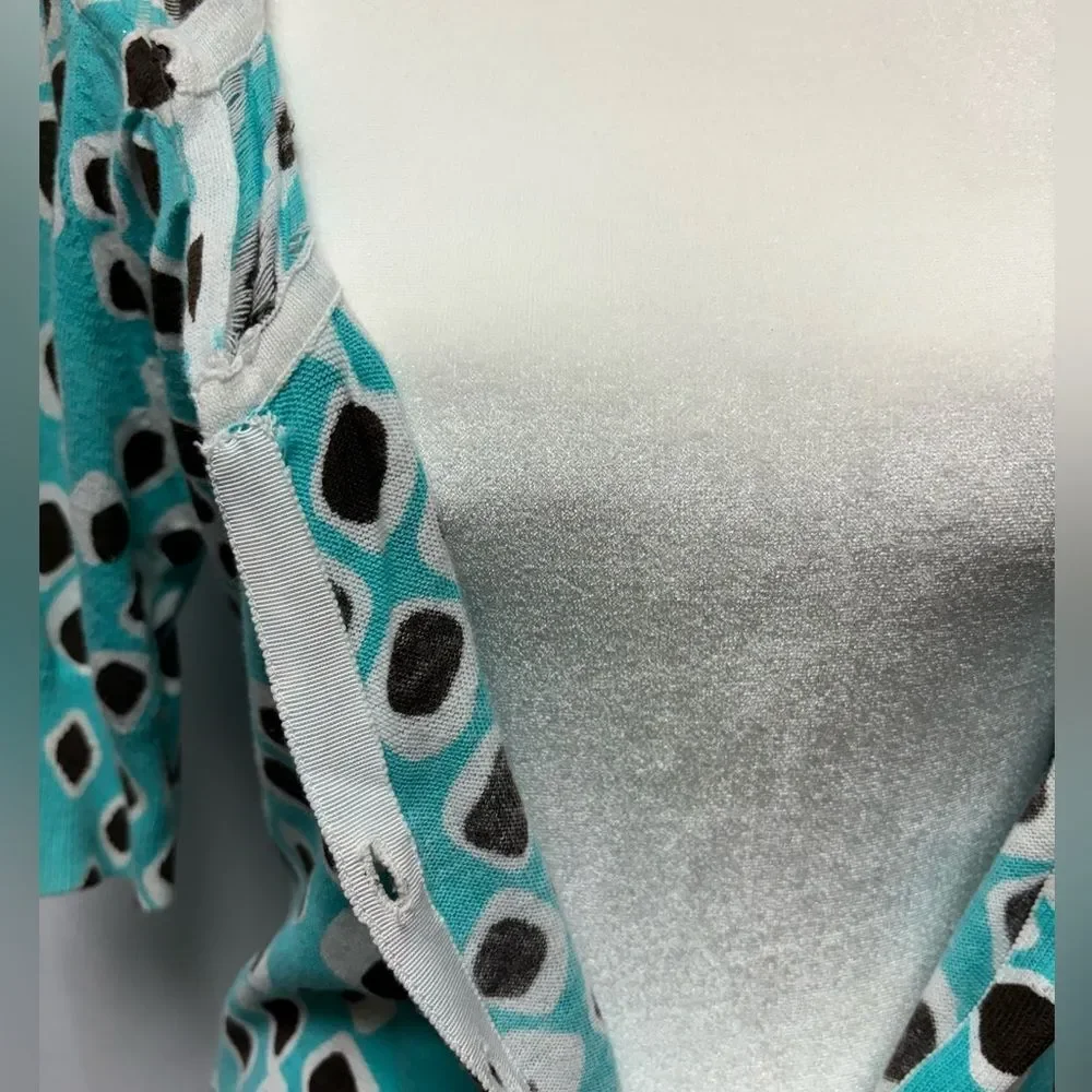Charlotte Tarantola abstract dotted cardigan